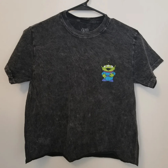 Disney Toy Story Distressed Black Tee - Picture 1 of 5